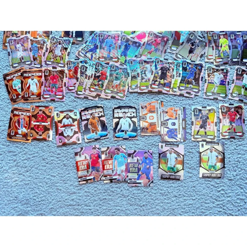 2026 Panini Prizm FIFA World Cup 116 Card Lot Rookies/Insert/Silver Prism/Base